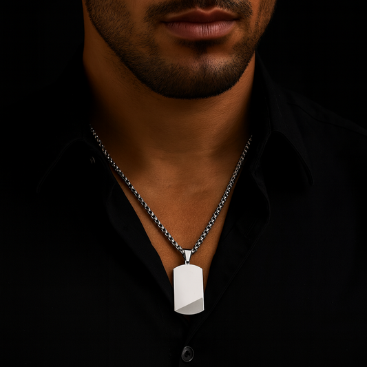 The Apex Silver Necklace