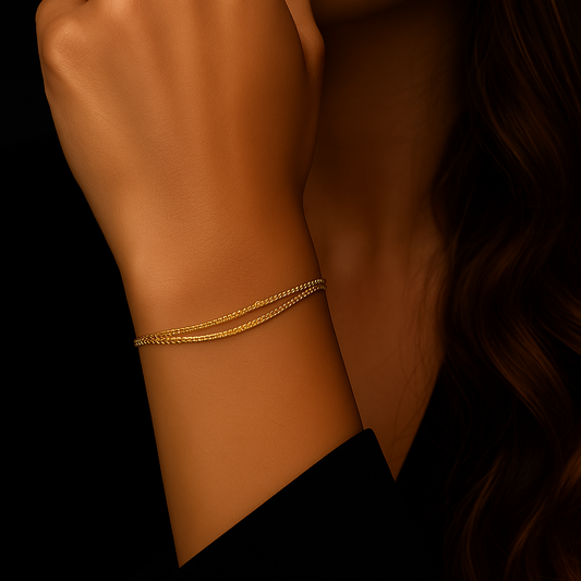 The Duality Gold Bracelet