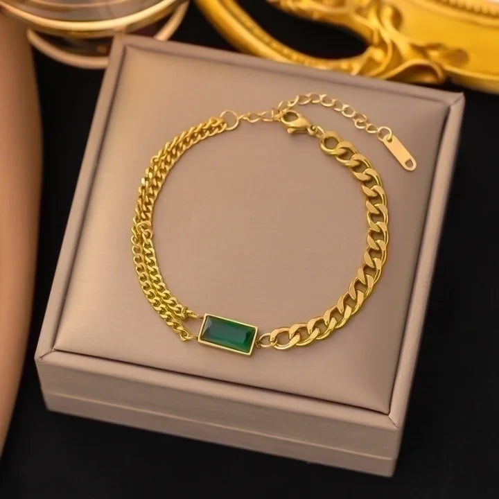 The Emerald Vault Bracelet
