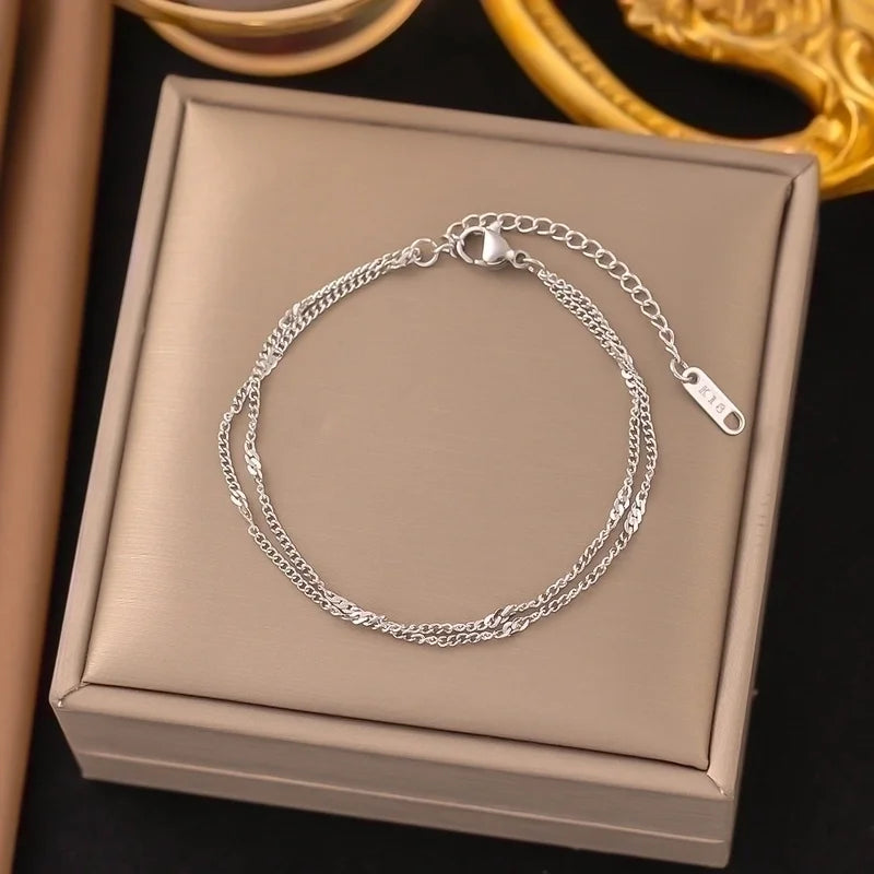 The Duality Silver Bracelet