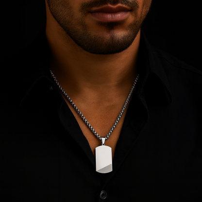 The Apex Silver Necklace