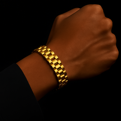 The Titan Link Gold Bracelet