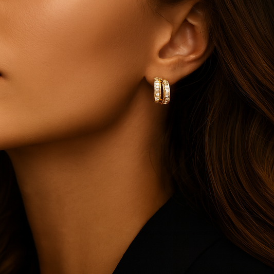 The Vaulted Curve Earrings