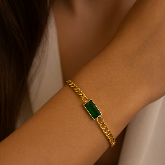 The Emerald Vault Bracelet