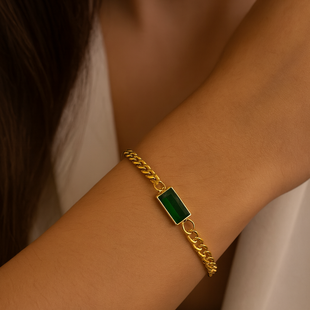 The Emerald Vault Bracelet