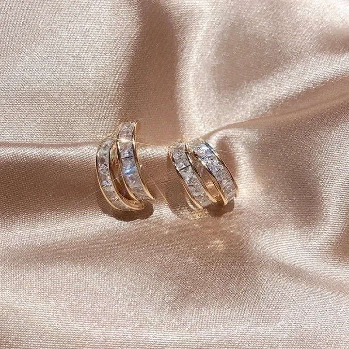The Vaulted Curve Earrings